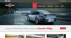 Desktop Screenshot of lancashirevaleting.co.uk